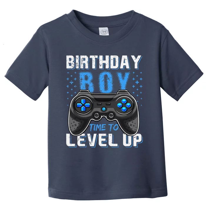 Level Up Birthday Boy Gamer Classic Fit Toddler T-Shirt