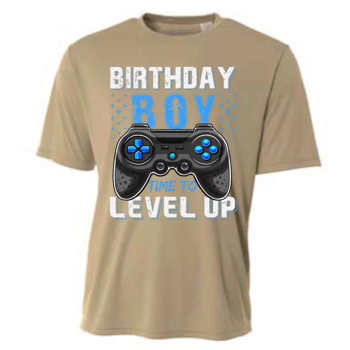 Level Up Birthday Boy Gamer Classic Fit Cooling Performance Crew T-Shirt