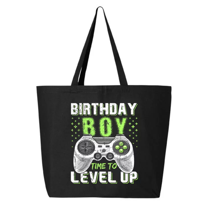 Level Up Birthday Boy Video Game 25L Jumbo Tote