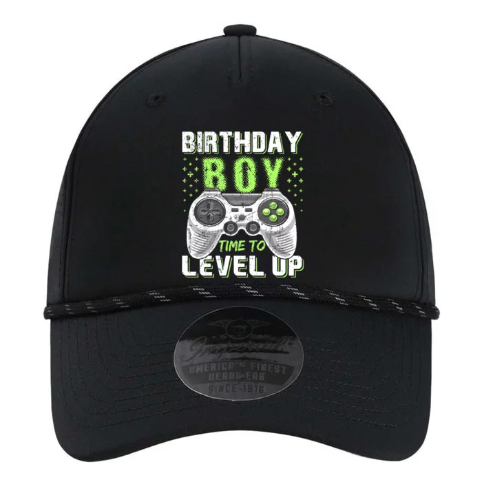 Level Up Birthday Boy Video Game Performance The Dyno Cap