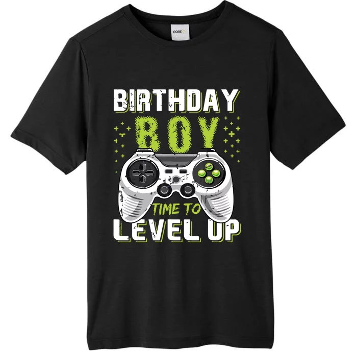 Level Up Birthday Boy Video Game ChromaSoft Performance T-Shirt