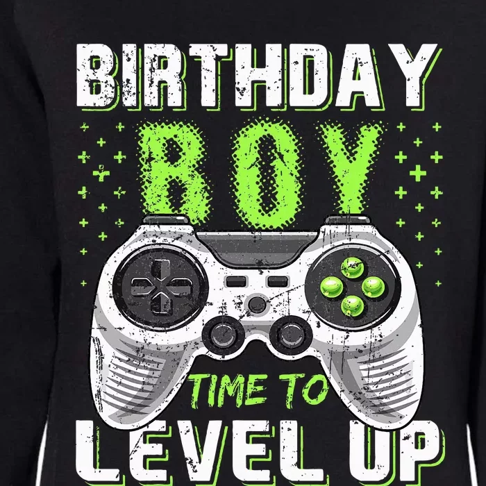 Level Up Birthday Video Game Black Party Gift Womens California Wash Sweatshirt