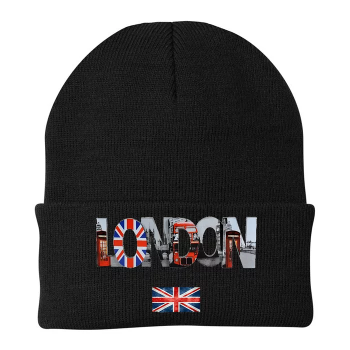 London Uk British Flag England Great Britain Knit Cap Winter Beanie