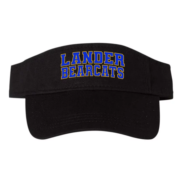 Lander University Bearcats Valucap Bio-Washed Visor