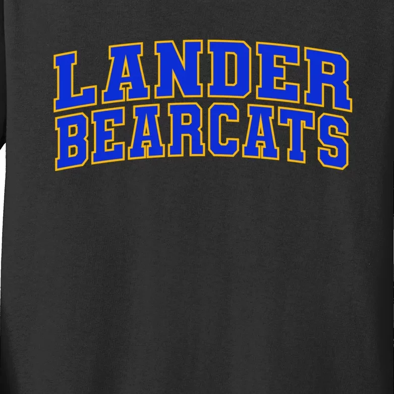 Lander University Bearcats Kids Long Sleeve Shirt