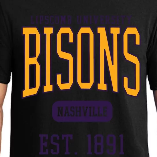 Lipscomb University Bison Est Date Pajama Set