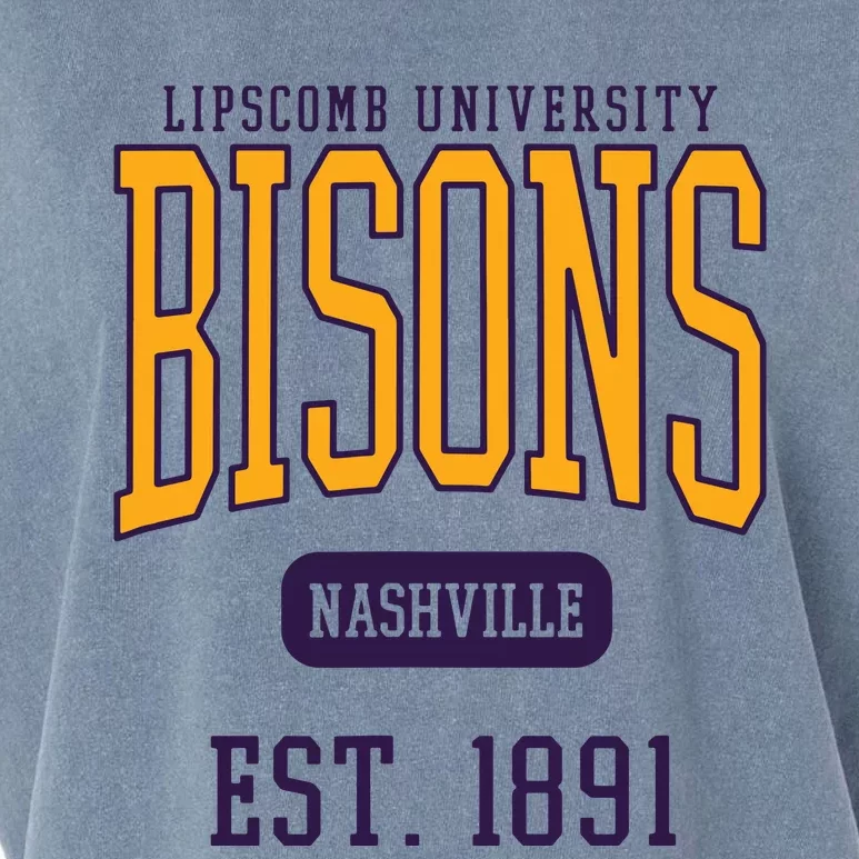 Lipscomb University Bison Est Date Garment-Dyed Women's Muscle Tee