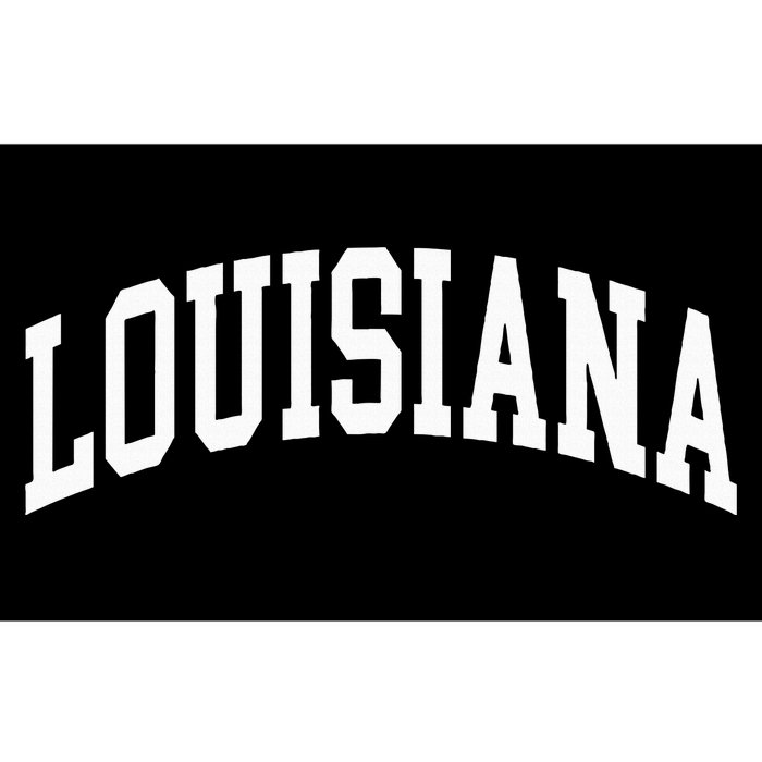 Louisiana Us College Font Proud American Usa States Bumper Sticker