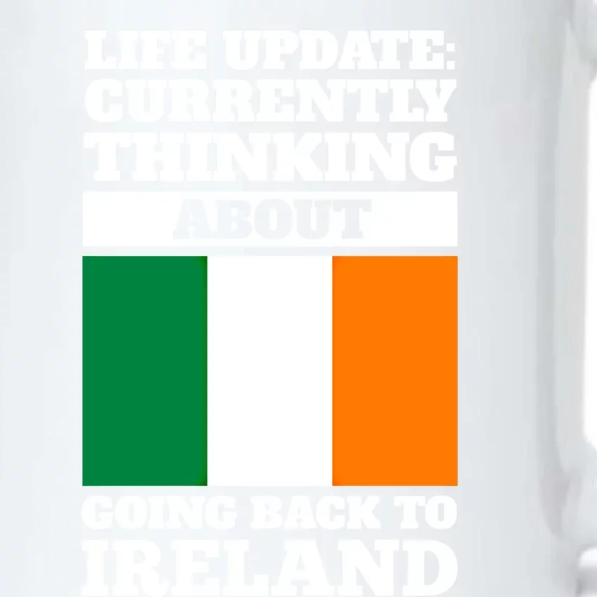 Life Update: Currently Thinking Ireland Irish Roots Cute Gift Black Color Changing Mug