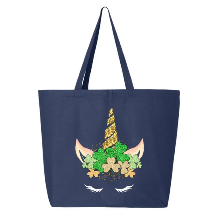 Lucky Unicorn Cute St Patrick's Day 25L Jumbo Tote