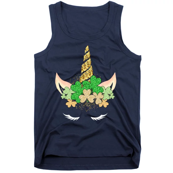 Lucky Unicorn Cute St Patrick's Day Tank Top