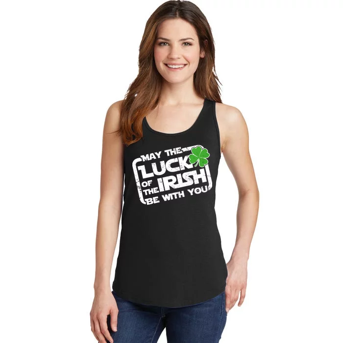 Luck Of The Irish Funny St. Patrick's Day Ladies Essential Tank