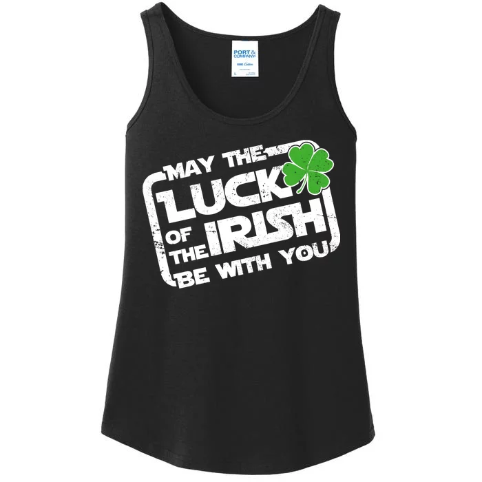 Luck Of The Irish Funny St. Patrick's Day Ladies Essential Tank