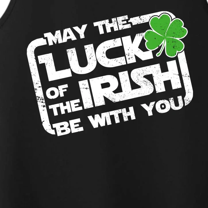 Luck Of The Irish Funny St. Patrick's Day Performance Tank