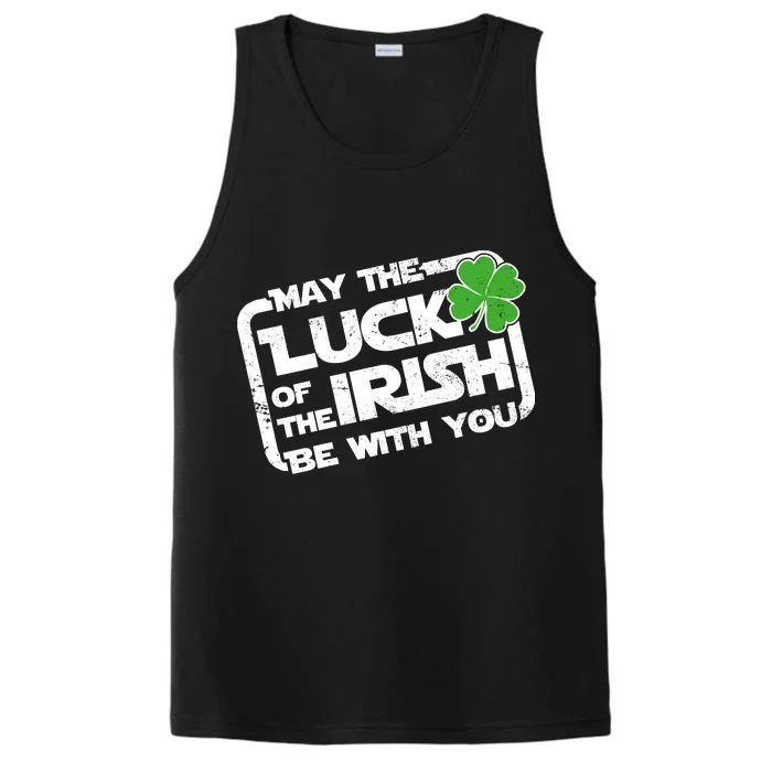 Luck Of The Irish Funny St. Patrick's Day Performance Tank