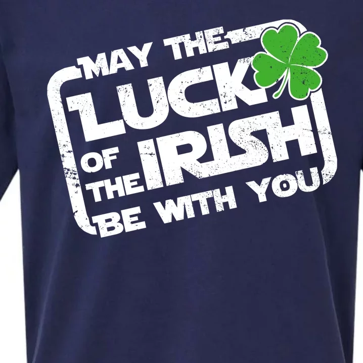 Luck Of The Irish Funny St. Patrick's Day Sueded Cloud Jersey T-Shirt