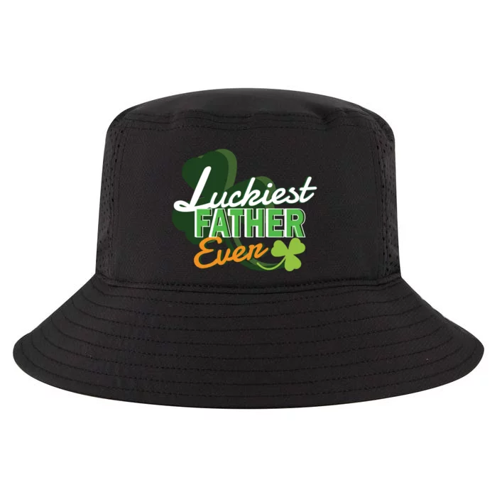 Luckiest Father Ever Cool Comfort Performance Bucket Hat