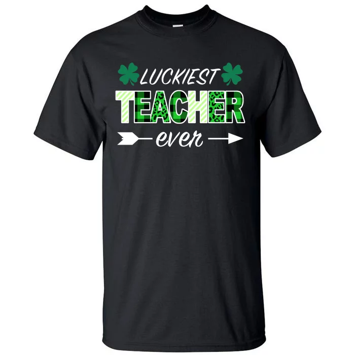 Luckiest Teacher Ever Tall T-Shirt