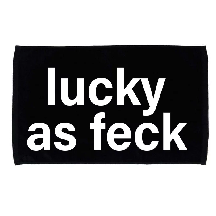 Lucky As Feck Microfiber Hand Towel