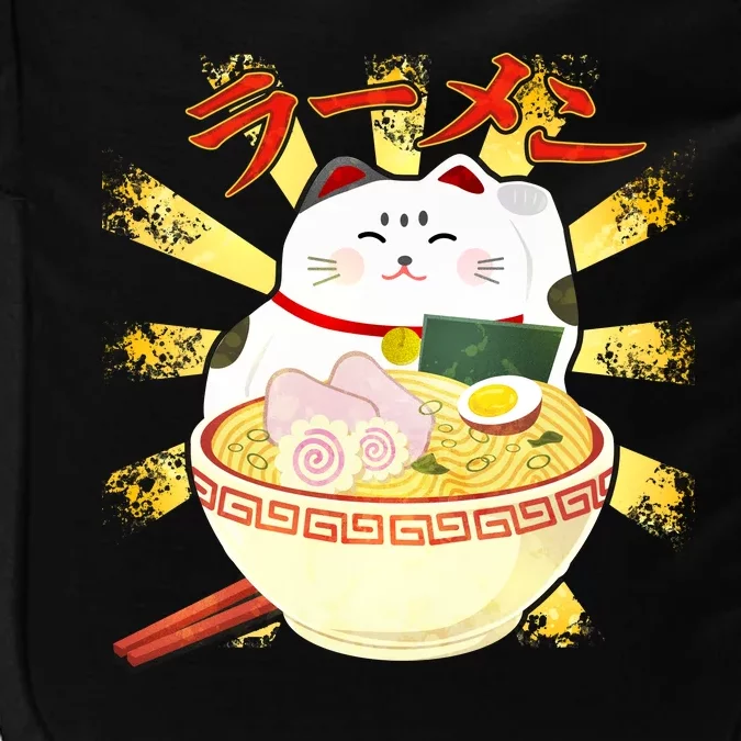 Lucky Cat Ramen Japanese Impact Tech Backpack