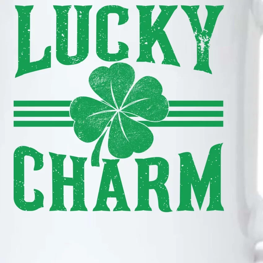 Lucky Charm Clover Black Color Changing Mug