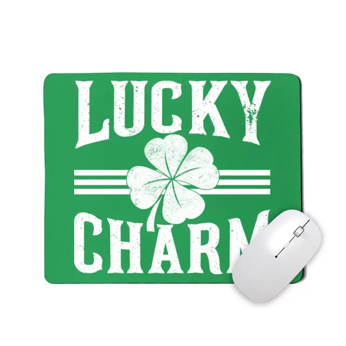 Lucky Charm Clover Mousepad