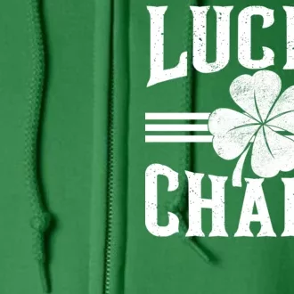 Lucky Charm Clover Full Zip Hoodie