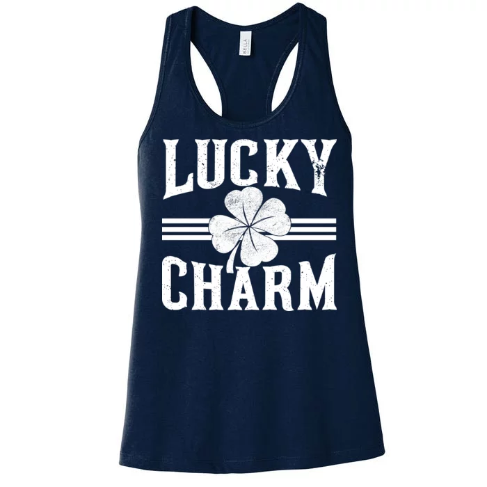 Lucky Charm Clover Women's Racerback Tank