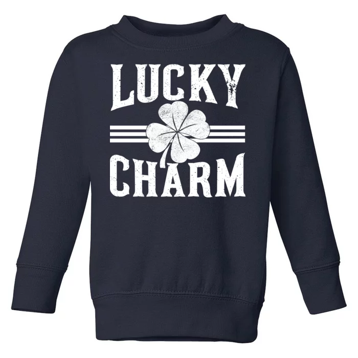 Lucky Charm Clover Toddler Sweatshirt