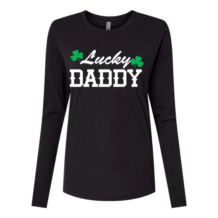 Lucky Daddy Womens Cotton Relaxed Long Sleeve T-Shirt