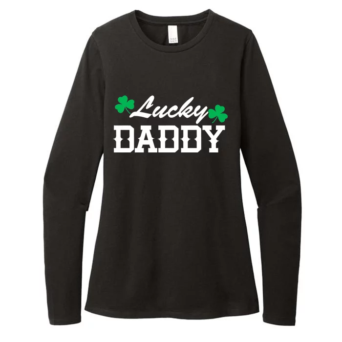 Lucky Daddy Womens CVC Long Sleeve Shirt