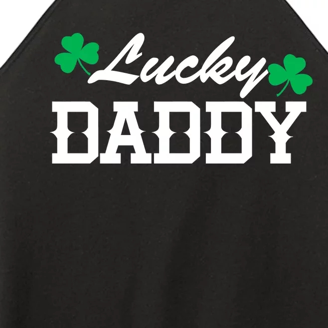 Lucky Daddy Women’s Perfect Tri Rocker Tank