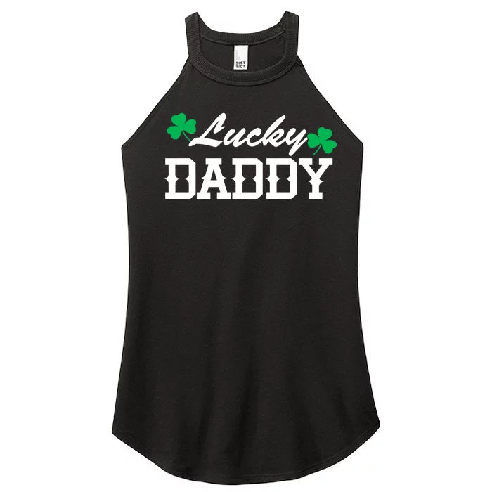 Lucky Daddy Women’s Perfect Tri Rocker Tank