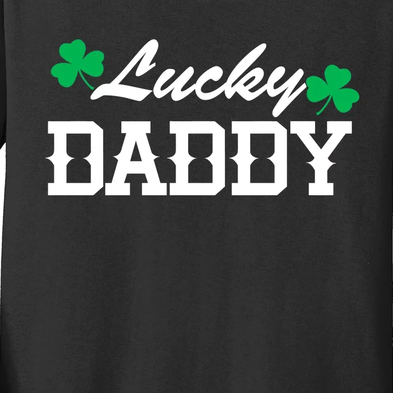 Lucky Daddy Kids Long Sleeve Shirt