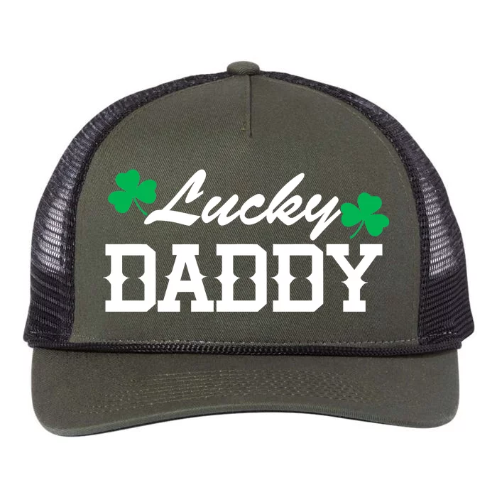 Lucky Daddy Retro Rope Trucker Hat Cap