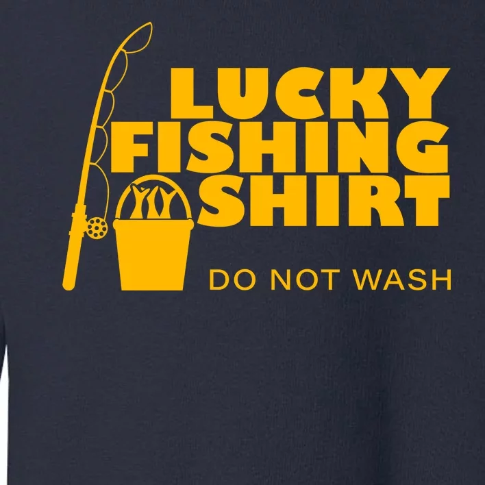 Lucky Fishing Toddler Sweatshirt