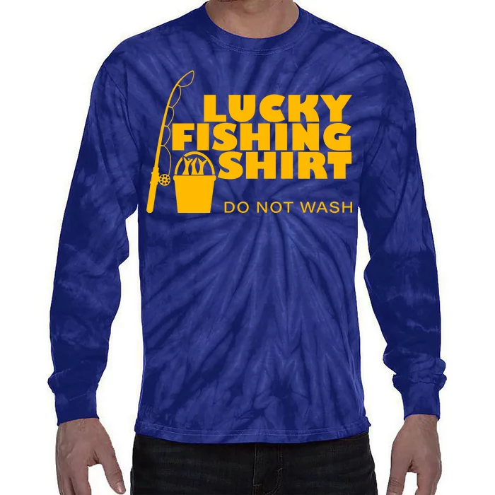 Lucky Fishing Tie-Dye Long Sleeve Shirt