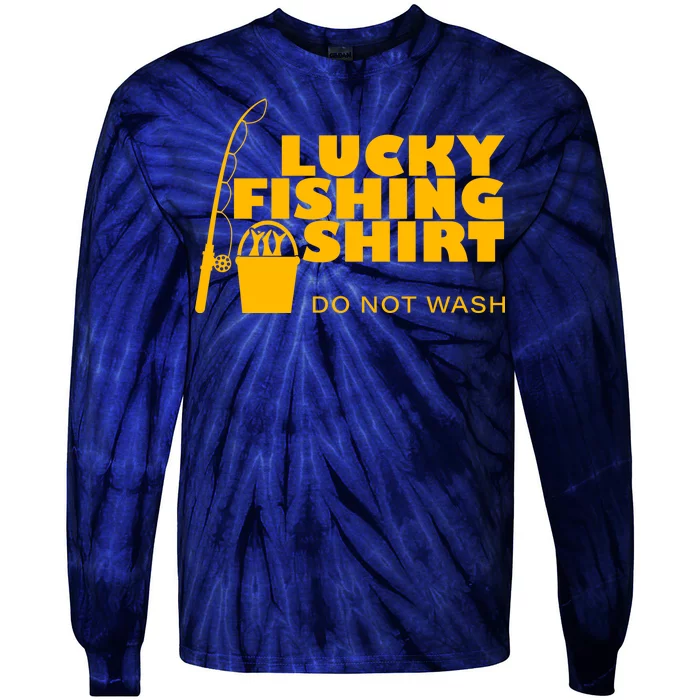 Lucky Fishing Tie-Dye Long Sleeve Shirt