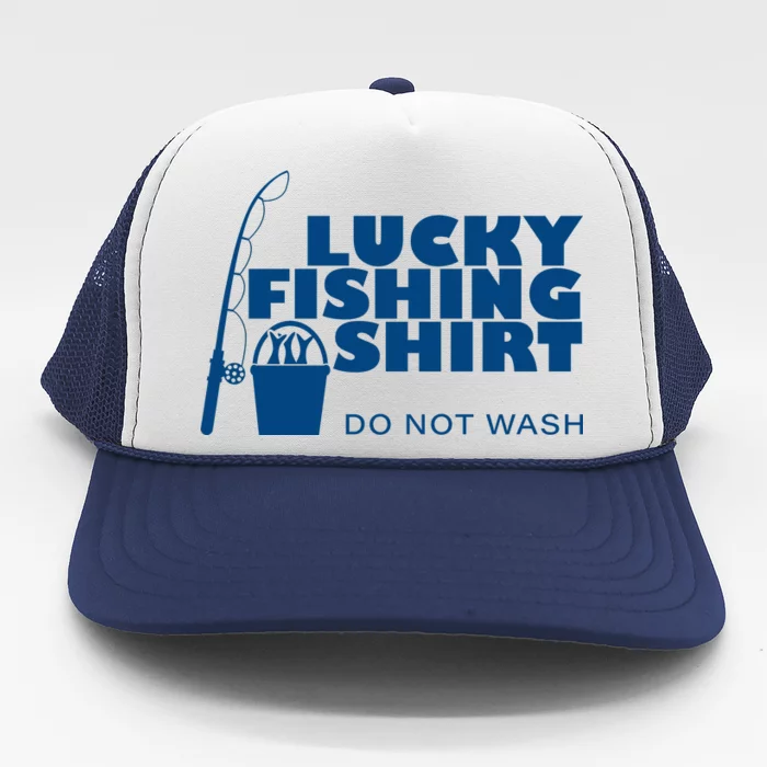 Lucky Fishing Trucker Hat