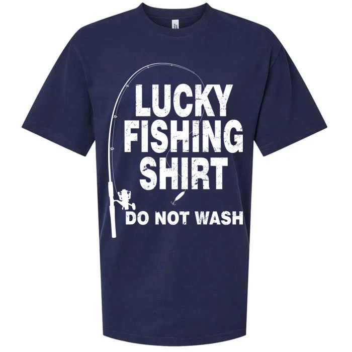 Lucky Fishing Shirt Do Not Wash Sueded Cloud Jersey T-Shirt