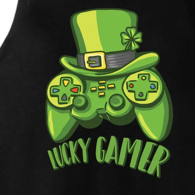 Lucky Gamer Ladies Tri-Blend Wicking Tank