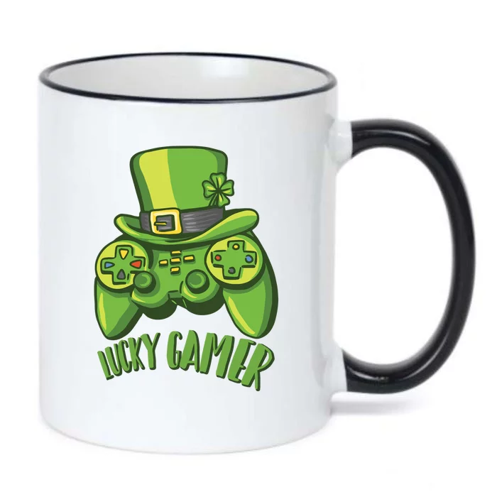 Lucky Gamer Black Color Changing Mug