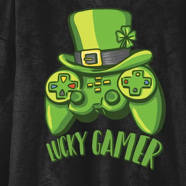 Lucky Gamer Hooded Wearable Blanket