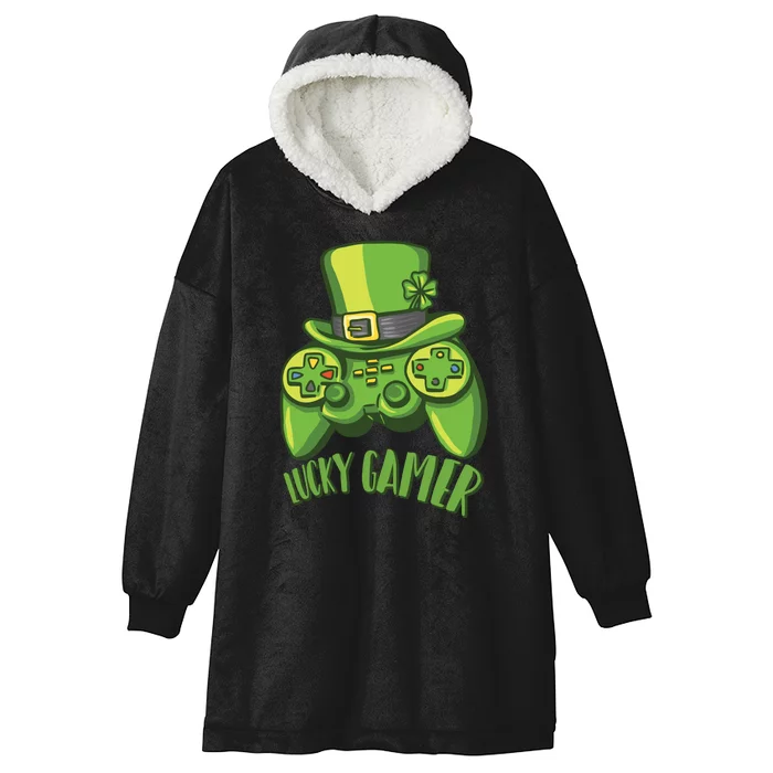 Lucky Gamer Hooded Wearable Blanket