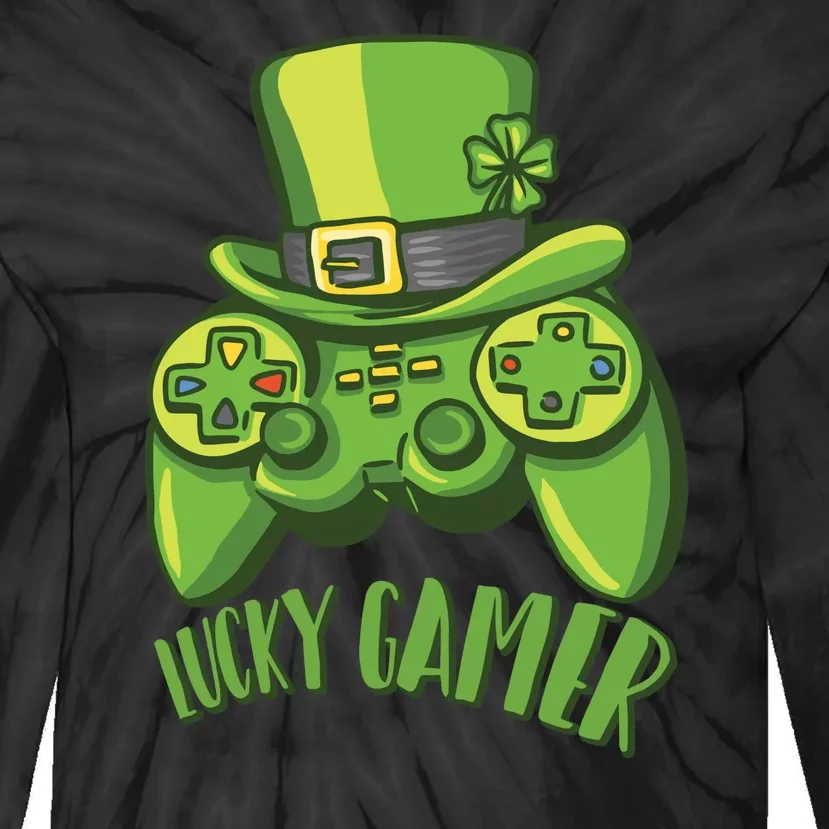 Lucky Gamer Tie-Dye Long Sleeve Shirt