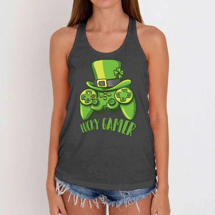 Lucky Gamer Women's Knotted Racerback Tank