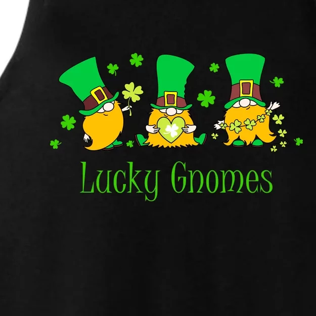 Lucky Gnomes Ladies Tri-Blend Wicking Tank