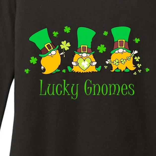 Lucky Gnomes Womens CVC Long Sleeve Shirt