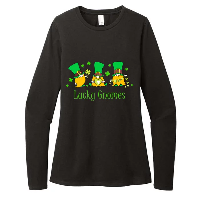 Lucky Gnomes Womens CVC Long Sleeve Shirt