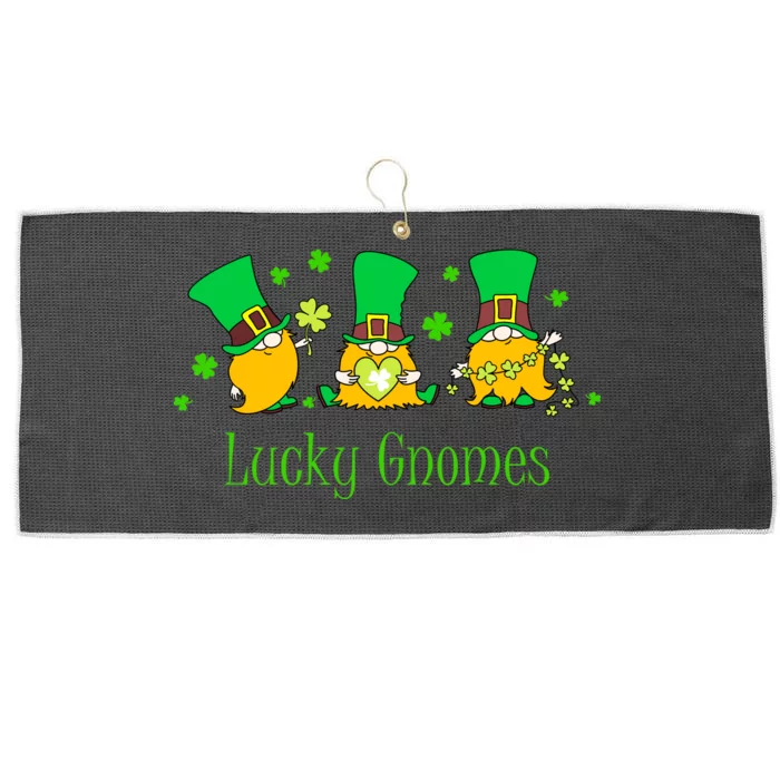 Lucky Gnomes Large Microfiber Waffle Golf Towel